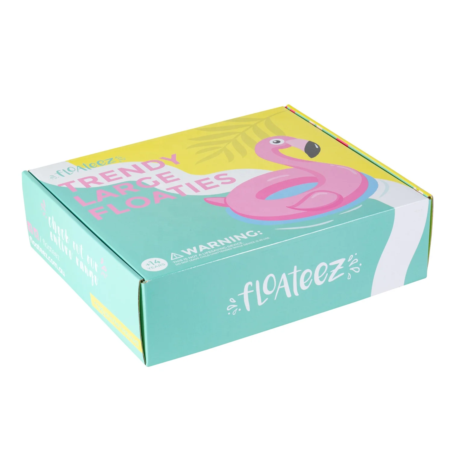 Пользовательский печатный логотип печать гофрированная почтовая коробка