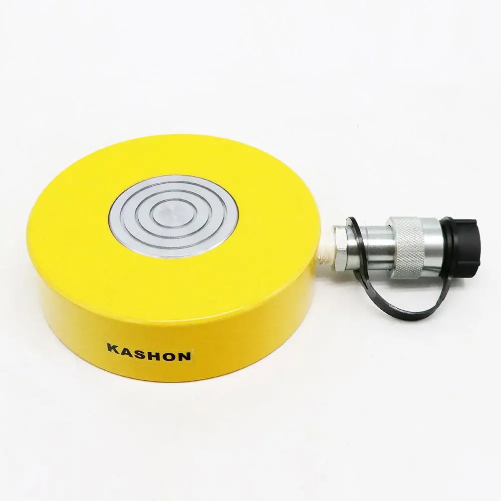 single acting very low height pancake cylinder jack