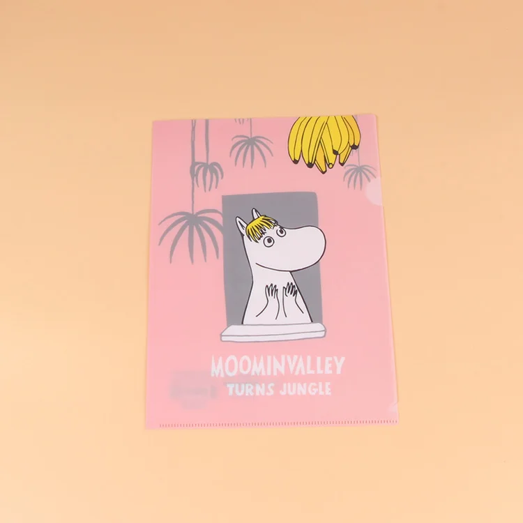 PP envelope documents plastic clear file folder folding with lock