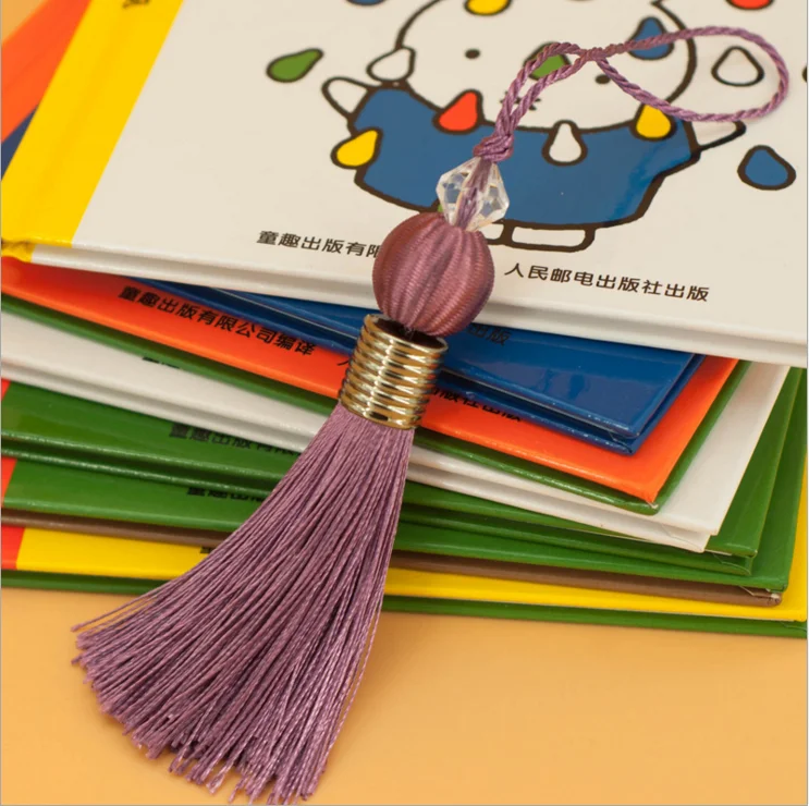 
Decorative curtain wooden beaded tassel trims fringe brush tassel fringe wholesale leather tassels 