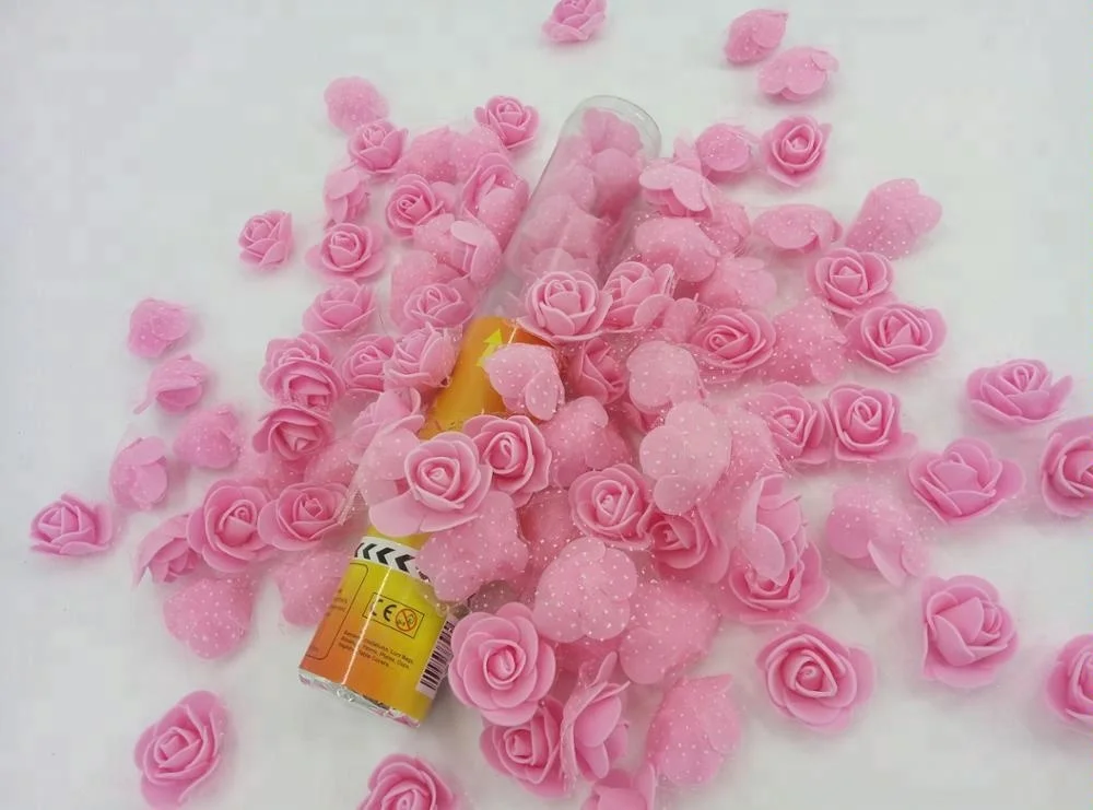 The popular Party Wedding popper Rose petal Wedding rose petal confetti party popper
