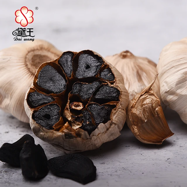 Factory OEM Free sample China garlic factory supplies Korean and Japanese fermented black garlic