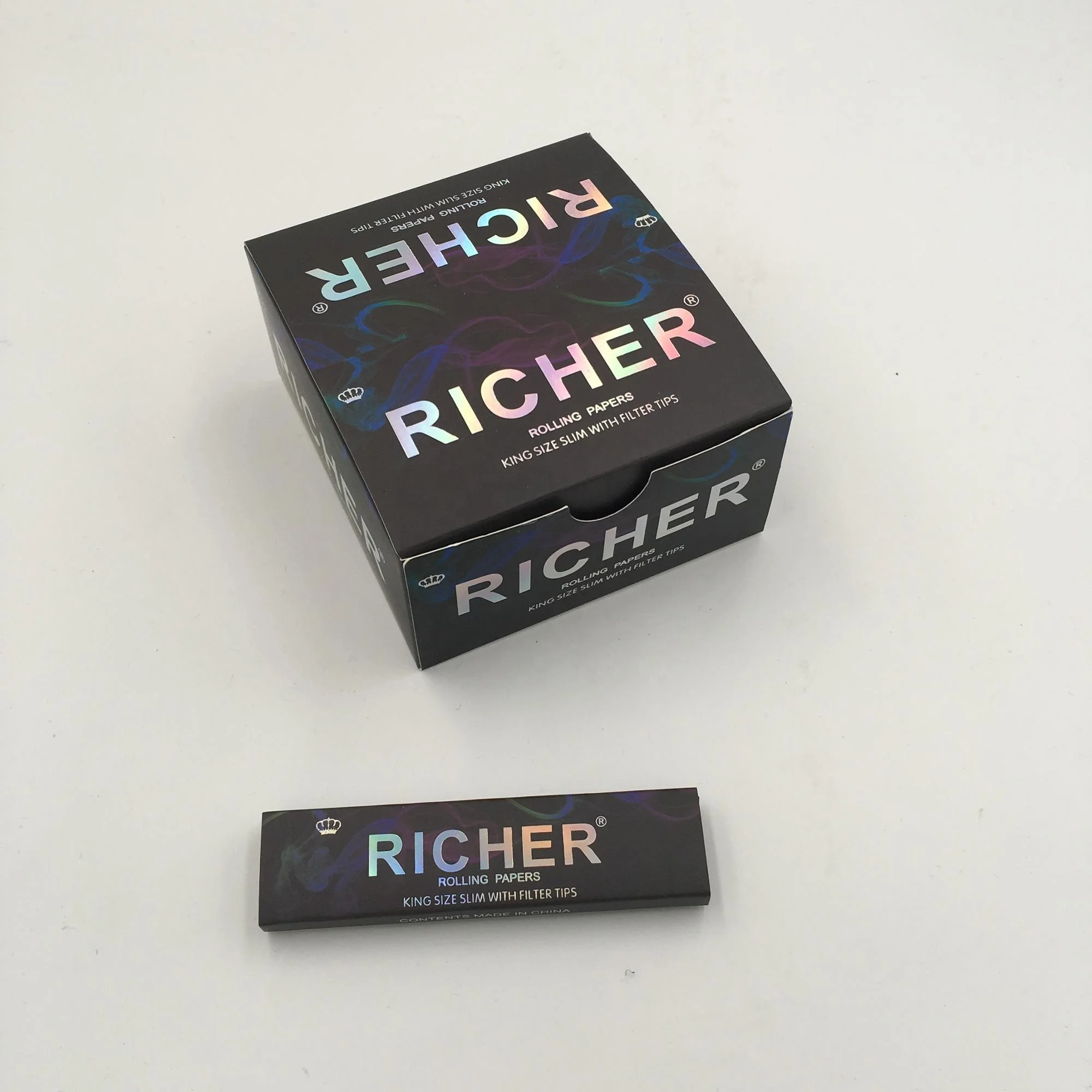 Richer Cigarette Rolling Papers 110mm with Tips