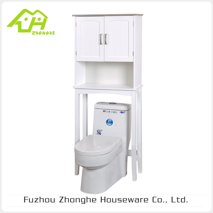 Высокая Прочность Завод ванная комната Питания Белый Туалет Полка ванной стены кабинета