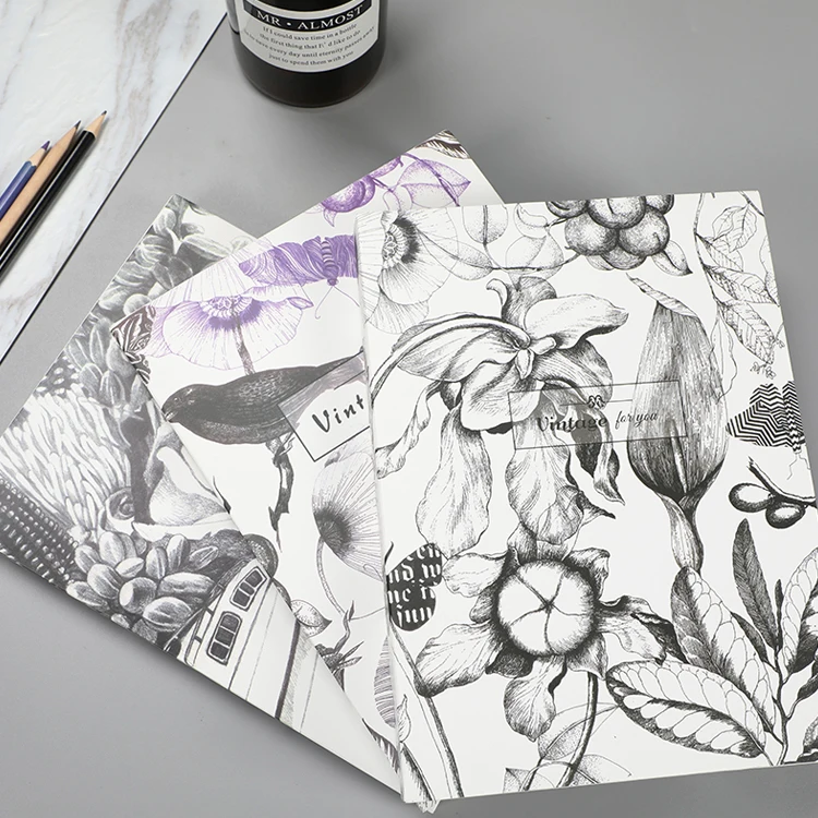 
Shenghua Printing Manufacture Wholesale Promotion Premim Classic Customized Design Artist Sketch Book 