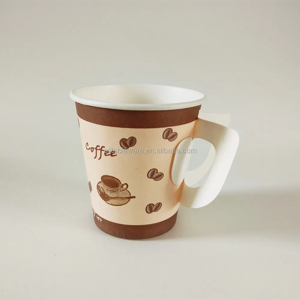 handle paper cup,paper cup with handle