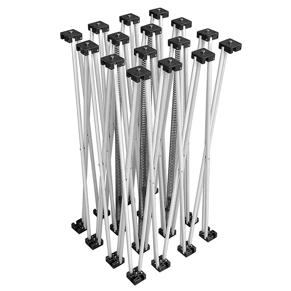 Портативный алюминиевый ПВХ изогнутый всплывающий дисплей для рекламы торговой выставки рекламных акций