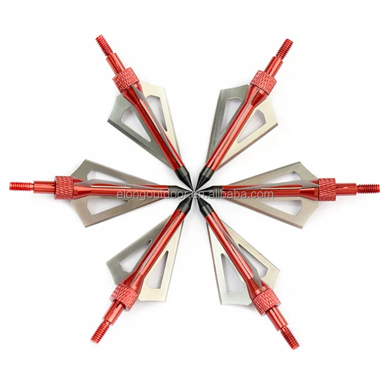 Wholesale 100/125grain Broadhead For Carbon/Aluminum Arrow Hunting For Archery Bow