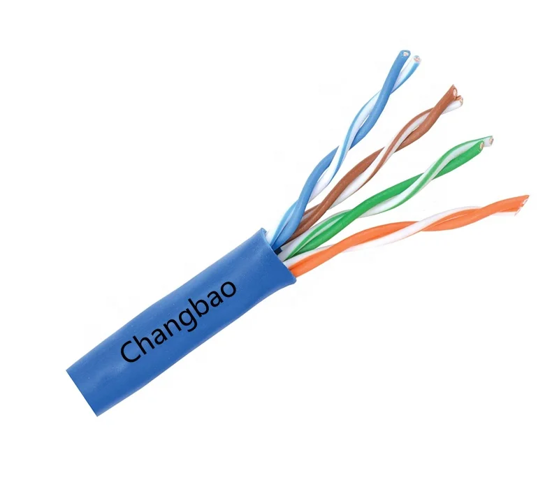 CHANGBAO Cat6 Utp 4pair Twisted Pair Lan Cable Wire Network Computer Ethernet Cables