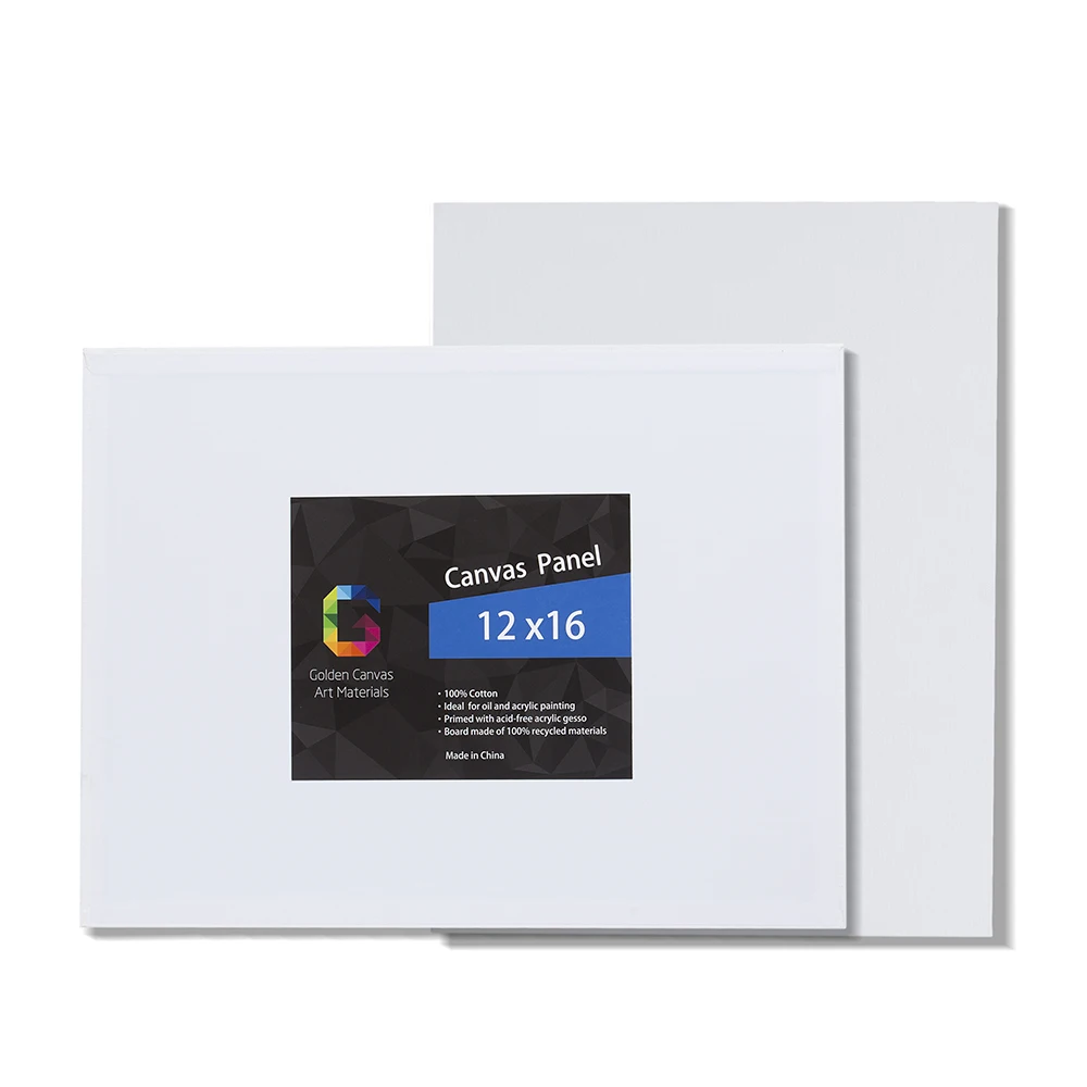  6 шт./pk 12*16 фабричное производство различные пользовательские оптом предварительно печатные холщовые панели для покраски