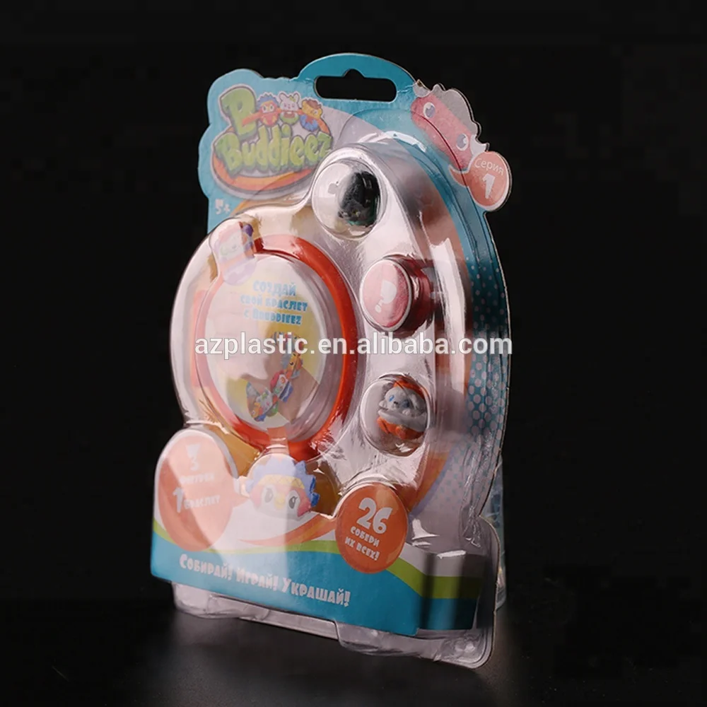 Clear Custom Blister Pvc Packaging Box Blister Package With Paper Cardboard For Toy
