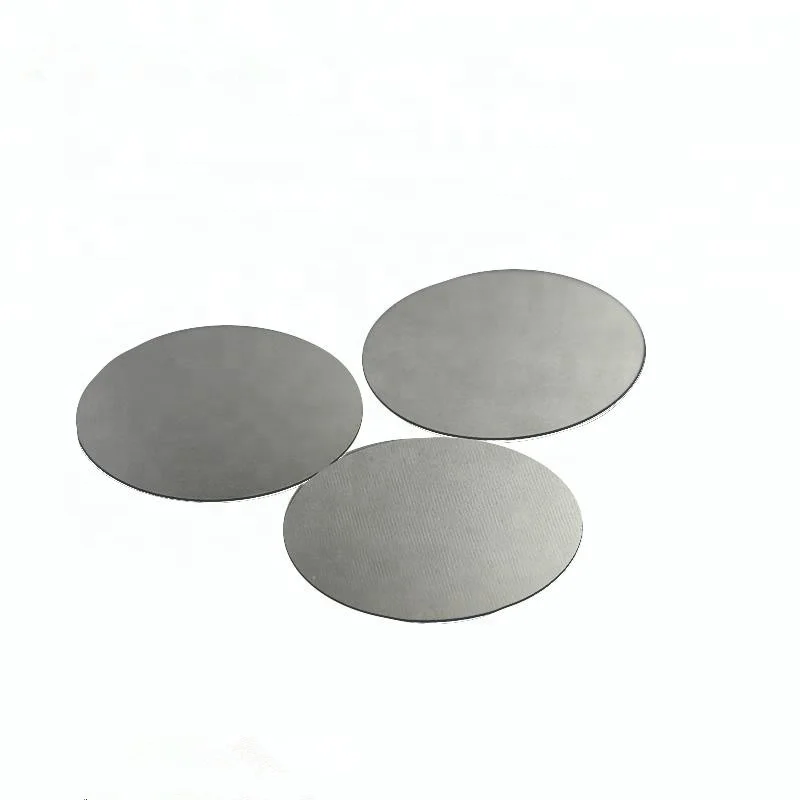 99.95% 10mm round tungsten plate tungsten alloy circular sheet price