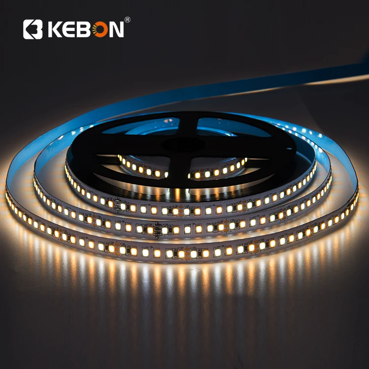 Лидер продаж оптовая продажа 12 В 168 светодиодов/м Smd 2835 двухцветная гибкая светодиодная лента