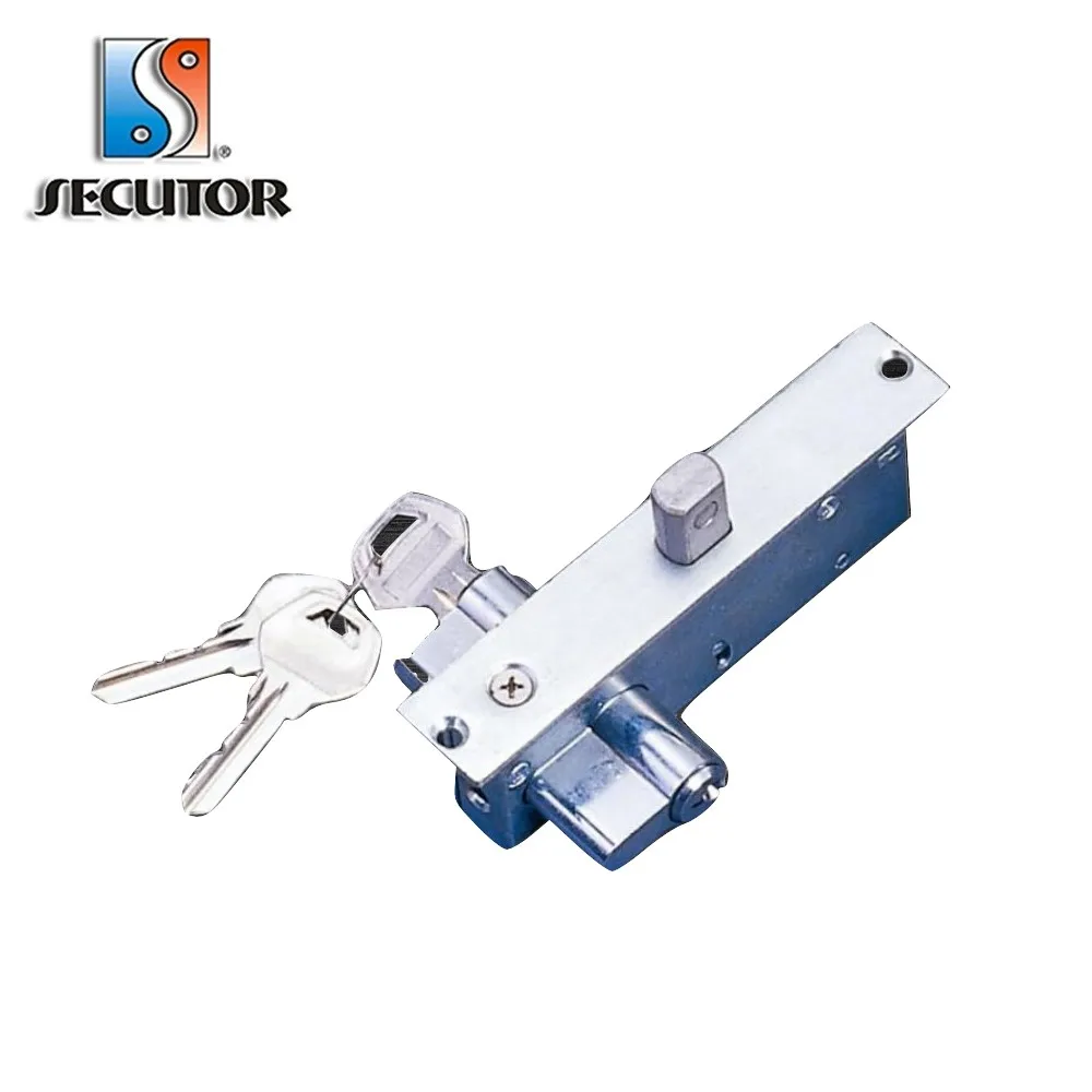 Zinc Bolt Bottom Rail Floor Glass Door Lock floor door bolts
