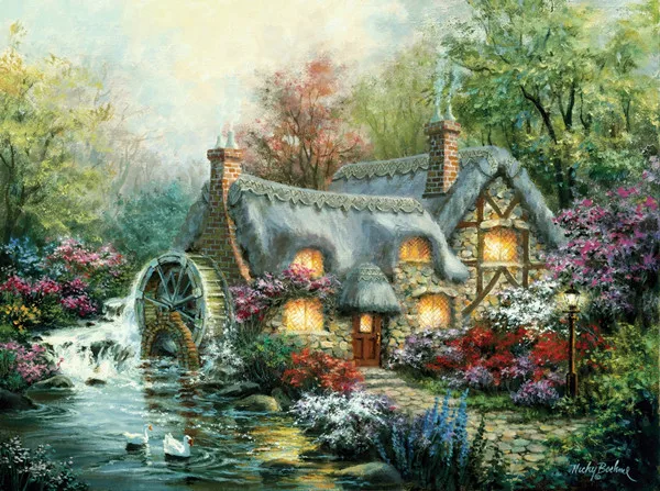 Country Scenery Paintings Reviews - Online Shopping