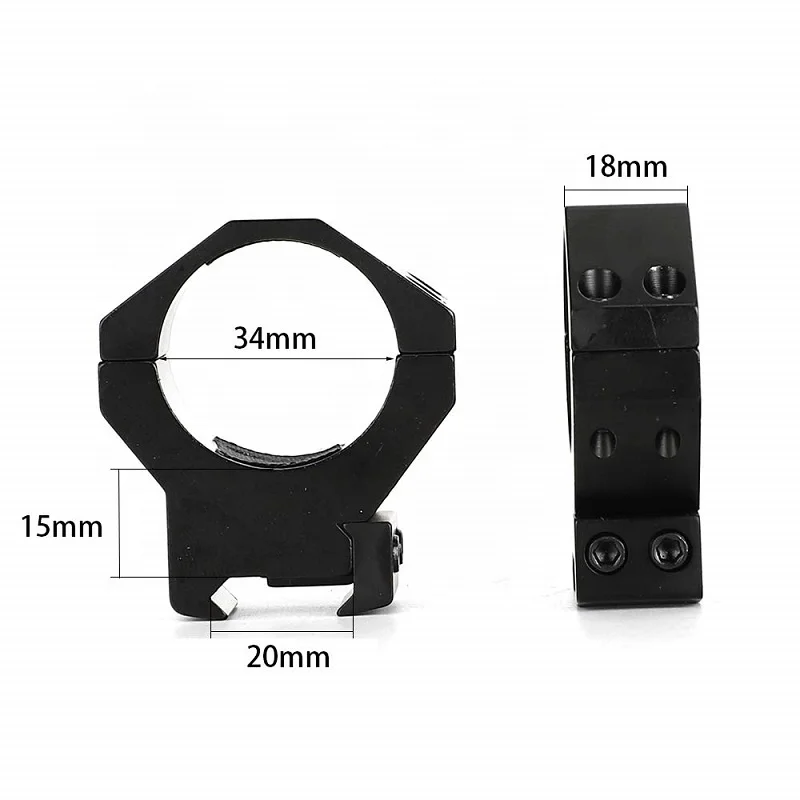 Golden Future Coyote 35mm or 34mm Scope Mount Rings