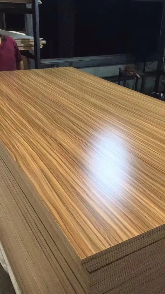 
high quality different color double sided melamine laminated plywood / particle board / mdf 