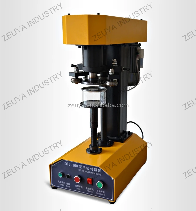 Semi-Automatic Tin Can Sealing Machine TDFJ-160