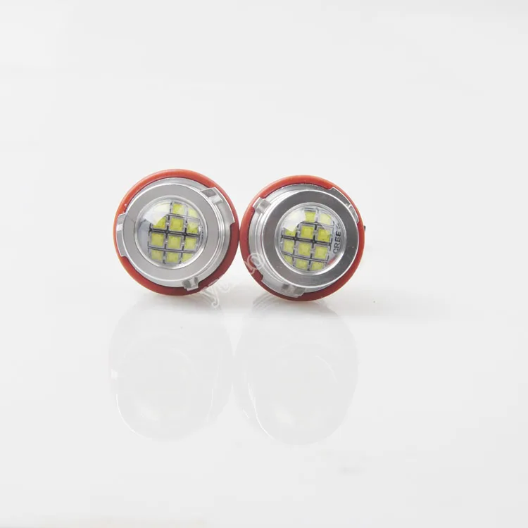 Factory direct high quality skoda universal super white led angel eye headlight