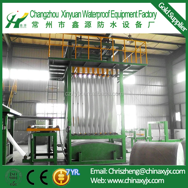 SBS Bituminous Waterproof Coiled Membrane Machine Line Making Machine