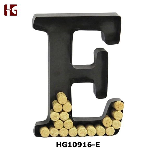 
Monogram Letter S Wall Wine Cork Holder 