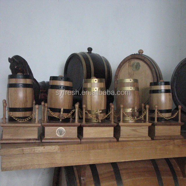 
 Сделанные на заказ 5 л виски пиво Текила дубовые винные бочки  