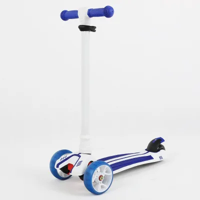 Adjustable Kids Scooter Deluxe for Age 3-8 Kick Scooters Girl Boy 4 LED Wheel