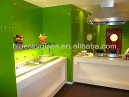 6mm grey mirror glass splashback