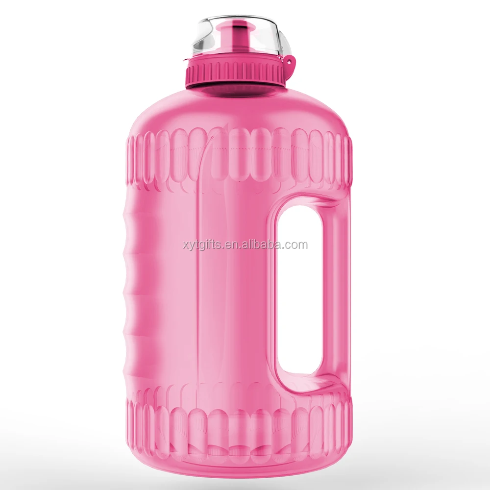 2018 New Large Capacity Plastic Water Jug 2.2L/2.5L BPA Free Gym Fitness Water Bottle with Handle