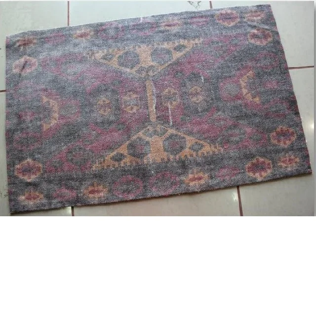 Гобелен с цифровым принтом, моющийся, абсорбирующий, нескользящий, мягкий хлопок, для спальни, дизайнерский коврик с принтом, напольные коврики, коврики