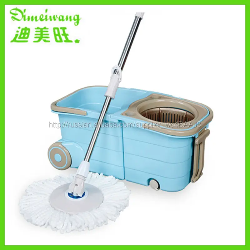 Швабра с ведром системой полоскания и отжима Spin Mop PRO