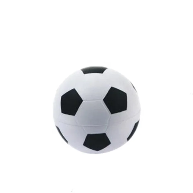 Eco-friendly Custom Logo PU Foam Football Shape Stress Ball