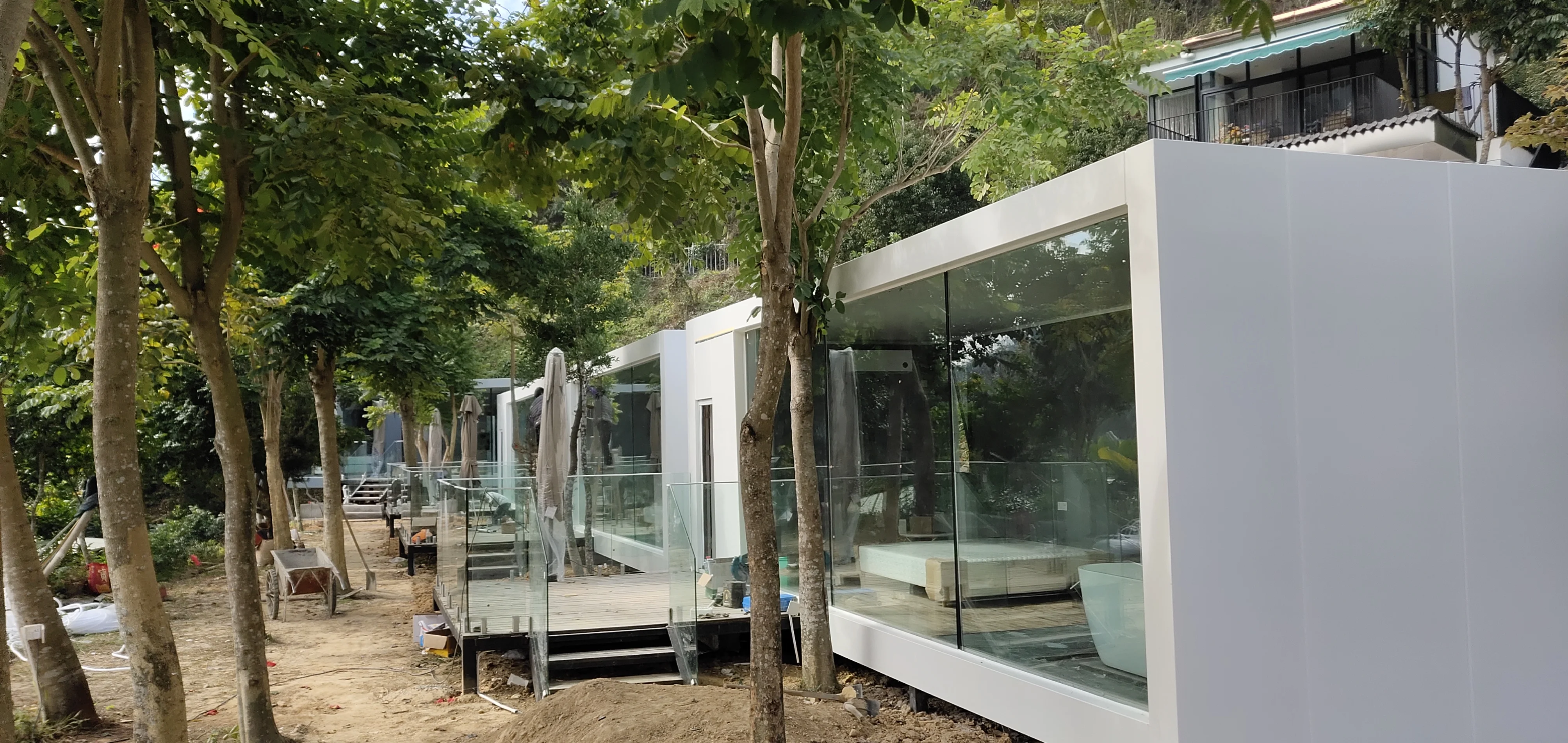 20ft shipping container house with insulation wall&roof including windows and door,pipeline circuit as home or office or shop