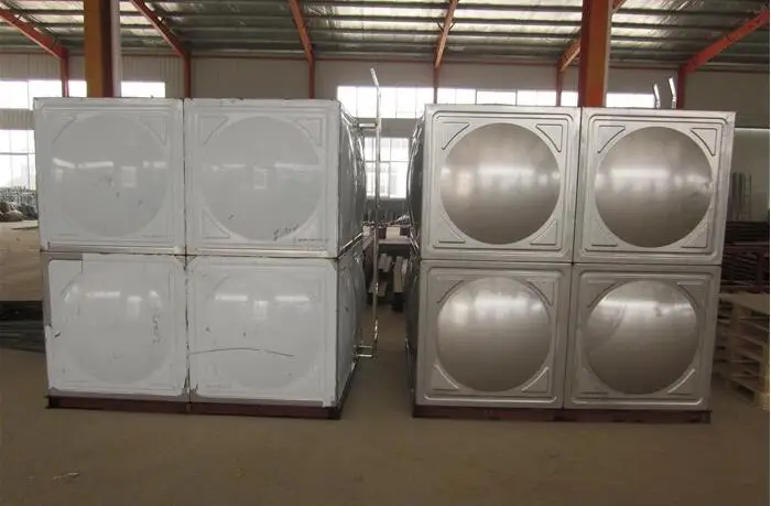April Promotion! Standard Stainless steel 316  material pressed panels bolted assembled water tank
