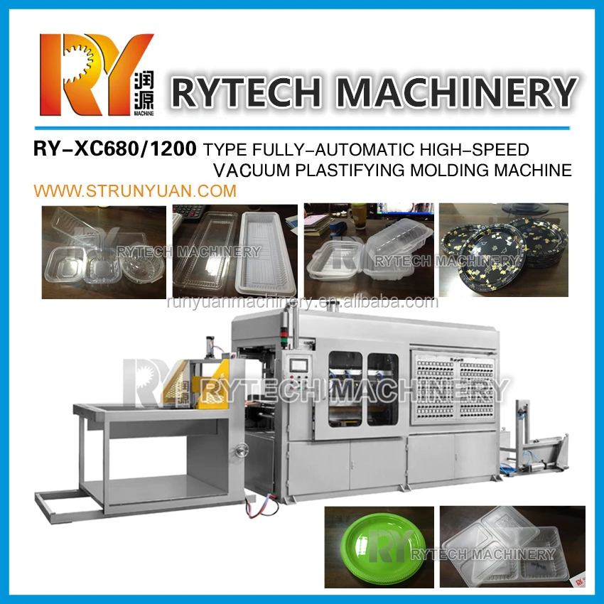 
HOT SALE Plastic Vacuum Forming Machine Plate / Tray / Box Molding Machines 