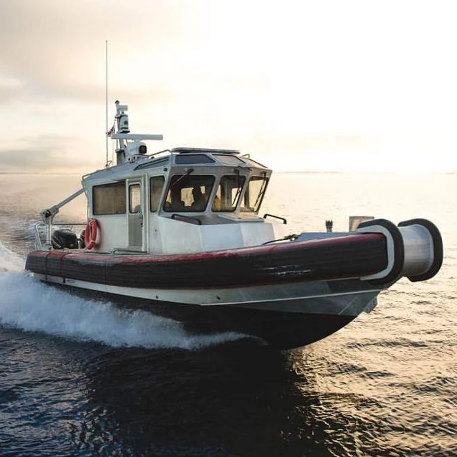 9 Meters High Speed aluminum Patrol Boat For Fire/Rescue