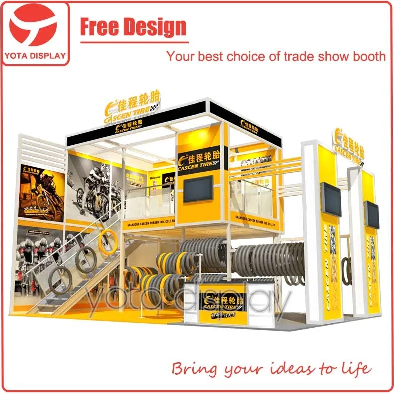 Yota, предложение, двухстендовая подставка для выставки на велосипеде в Шанхае