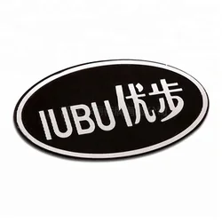 High Quality Waterproof Aluminum Plates Brand Logo Tags Engraved logo Metal nameplate