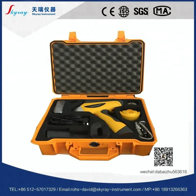 handheld xrf spectrometer for mineral fast analyzer