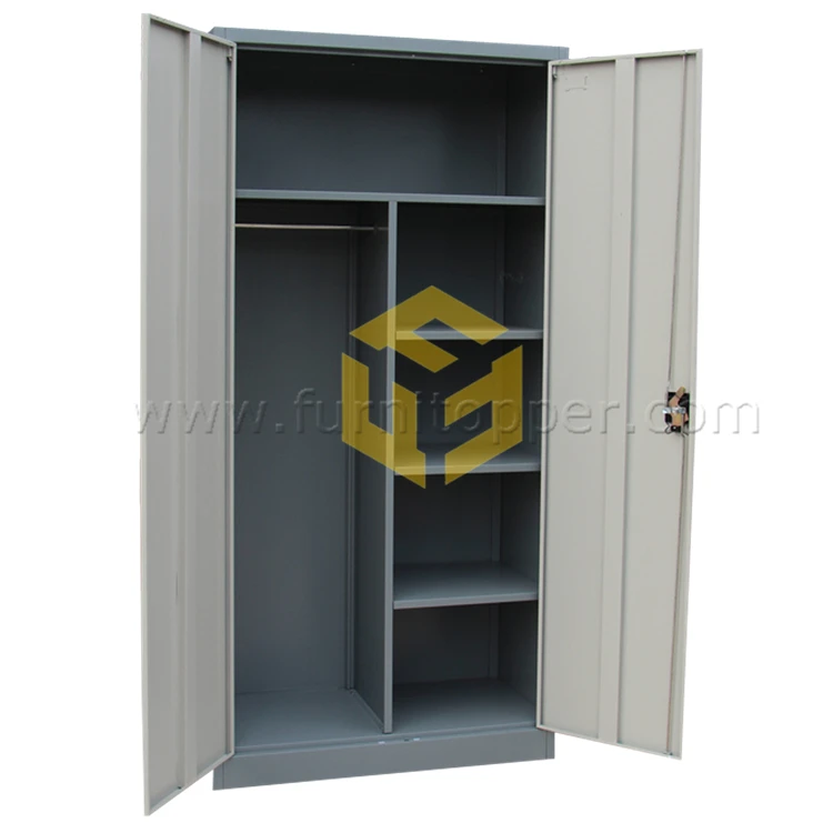 Стальной шкаф для хранения одежды металлический