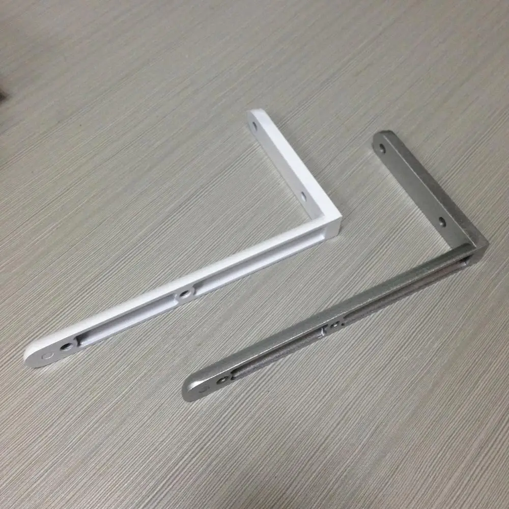 New design Aluminum modesty panel brackets for office workstation mounting bracket