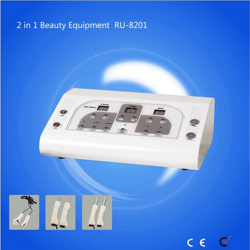 Micro current beauty salon wrinkle removal facial massage machine Cynthia RU 8201