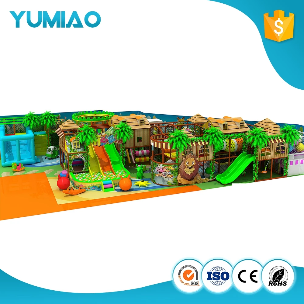
Promotional canada commercial kids jungle gym tube slide indoor playground equipment for sale 