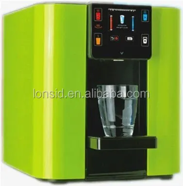 LONSID Brand  CB&CE Certification Smart TFT Display Bottle FREE Tabletop Hot and Cold Mini Water Dispenser with built-in Filter