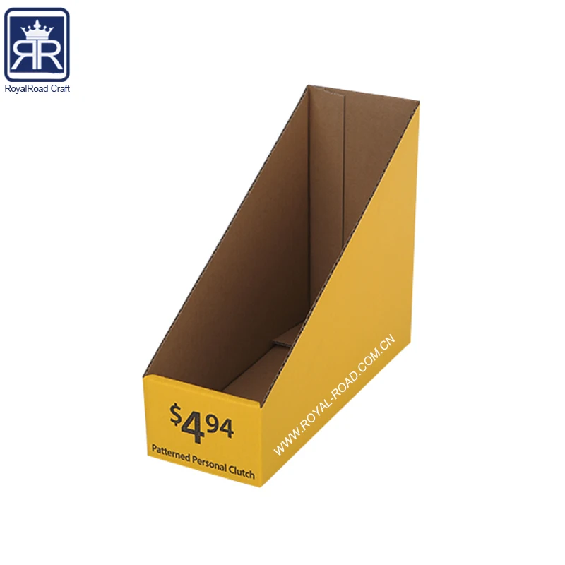 Offset Printing printed corrugated cardboard display PDQ box