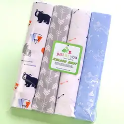2019 Soft Super Swaddle Receiving Blanket Muslin Printed Cotton Baby Blankets