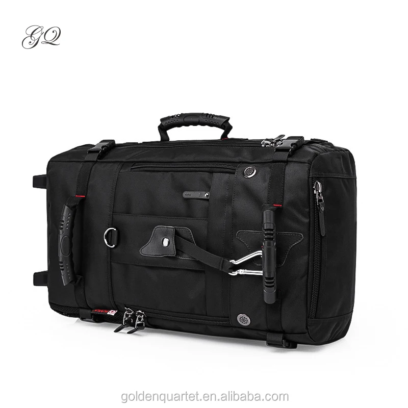 High quality outdoor trolley travel backpack bag school bag upright Travel Luggage Trolley laptop Backpack