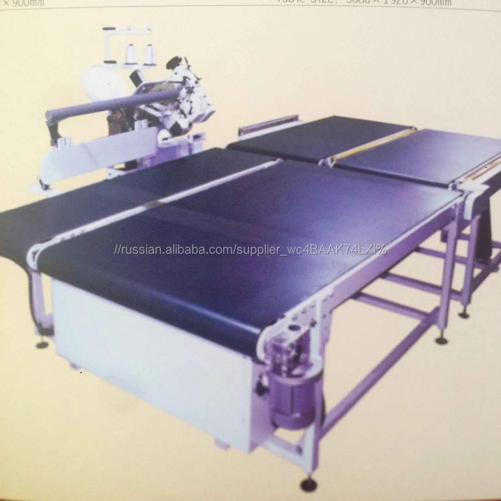 Mattress tape edge machine mainly used for the production of spring mattress.