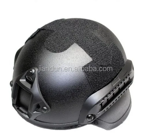 Defense Security Law Enforcement Combat Tactical Head Gear Protect Level NIJ IIIIA 9mm .44 Mag PASGT PE Aramid Ballistic Helmet