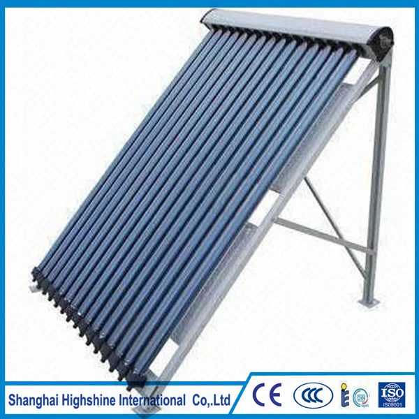 Best sale Solar Keymark certified heat pipe solar collector with CPC reflector Pressure Heat Pipe Heating Collector